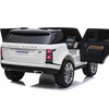 24V Range Rover HSE 2 Seater Ride on Car White - Ride-On - 5