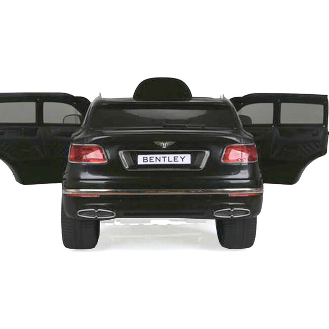 12V Bentley Bentayga 1 Seater Ride on Car Black - Ride-On - 4