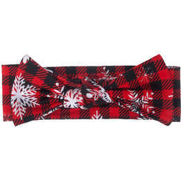 Frosted Lumber Bamboo Headband, Plaid