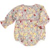 Fall Daisy Bubble, Coral Multi - Rompers - 1 - thumbnail
