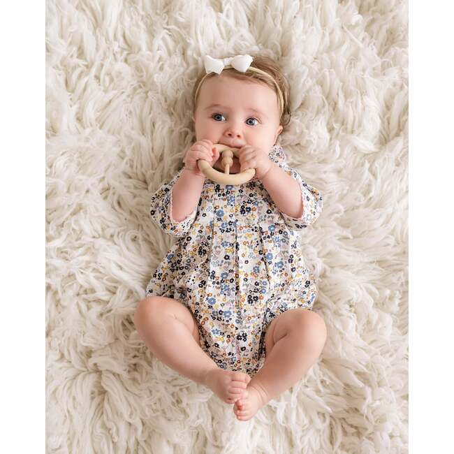 Harvest Floral Bubble, Pink Multi - Rompers - 2