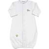 Mallard Convertible Gown, White - Pajamas - 1 - thumbnail