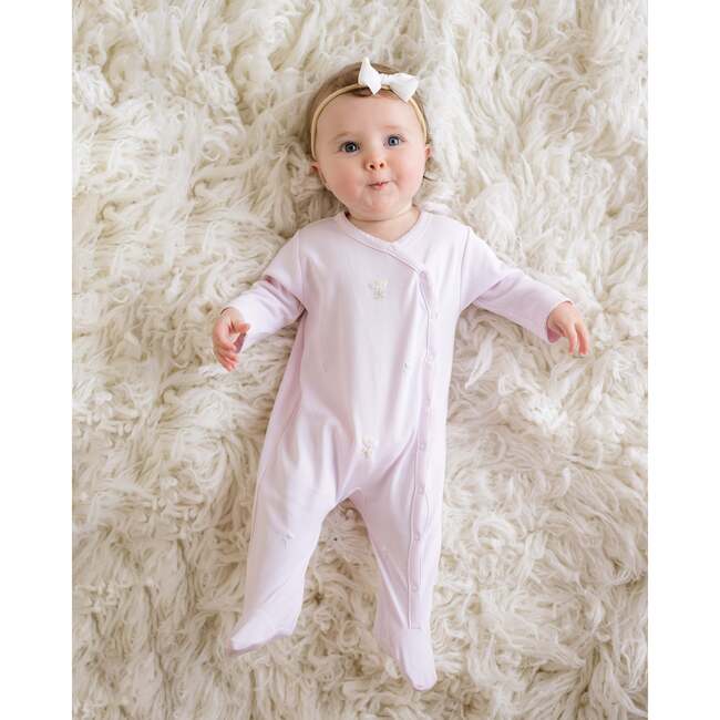 Sprinkle of Roses Footie, Pink - Footie Pajamas - 3