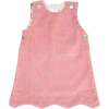 Corduroy Jumper Dress, Pink - Dresses - 1 - thumbnail