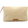 Monogrammable Teddy Clutch, Neutral - Bags - 1 - thumbnail
