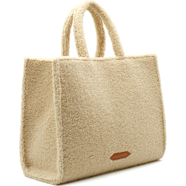 Monogrammable Teddy Tote, Neutral - Bags - 1