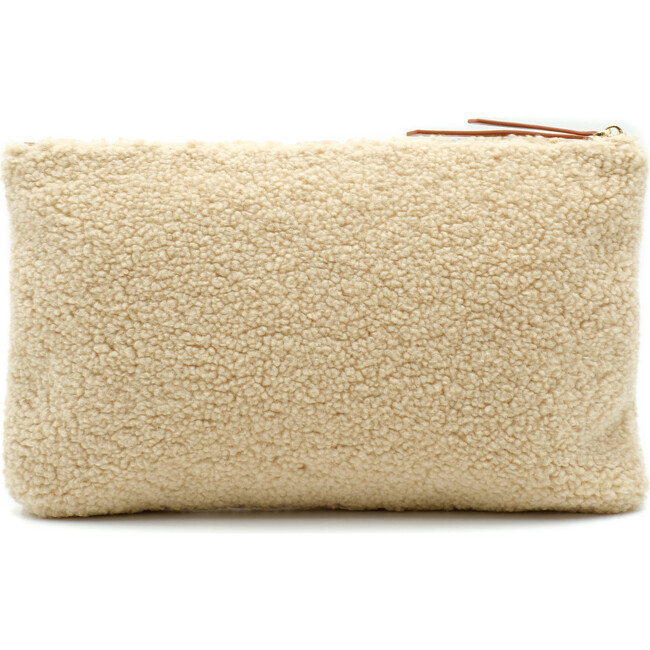 Monogrammable Teddy Clutch, Neutral - Bags - 5