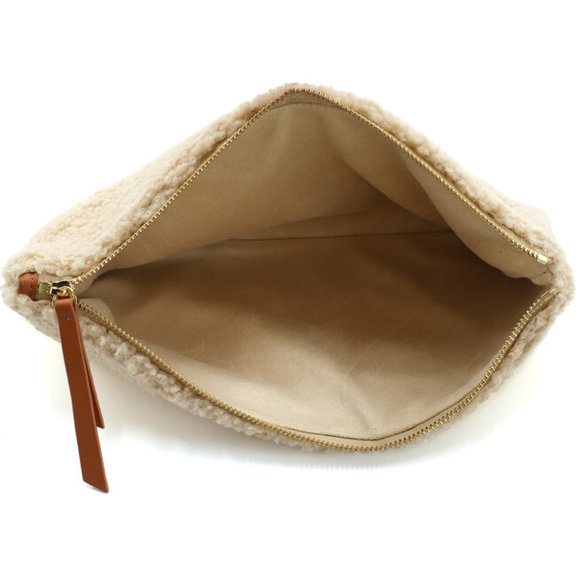 Monogrammable Teddy Clutch, Neutral - Bags - 6