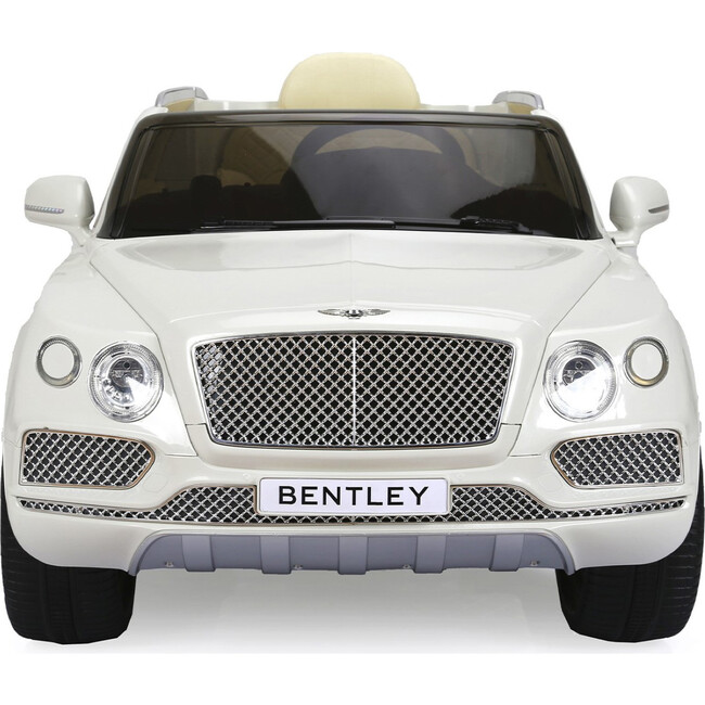 12V Bentley Bentayga 1 Seater Ride on Car White