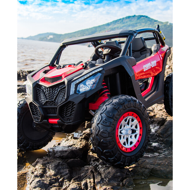 24V  New UTV 2 Seater Ride on Red - Ride-On - 5