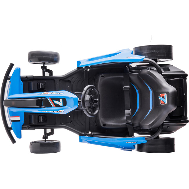 24V  Drifter 1 Seater Ride on Car Blue - Ride-On - 5