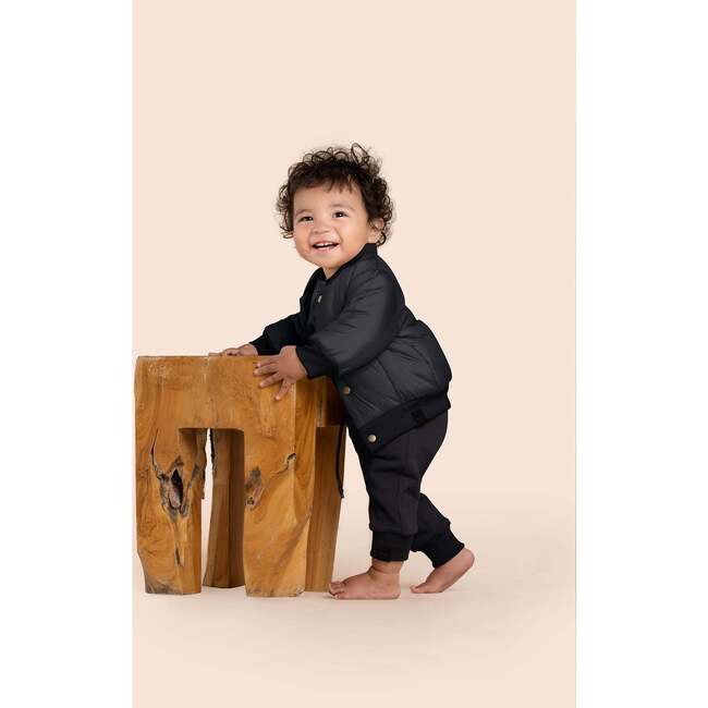 Baby Terry Joggers, Black