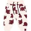 Baby Terry Joggers with Print, Off-White - Sweatpants - 1 - thumbnail