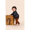 Baby Quilted Bomber Jacket, Black - Jackets - 2