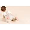 Baby Quilted Dungarees, Beige - Overalls - 2