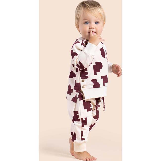 Baby Hi-Low Sweatshirt, Off-White - Sweatshirts - 2