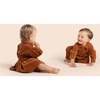 Baby Corduroy Jumpsuit, Rust - Rompers - 2