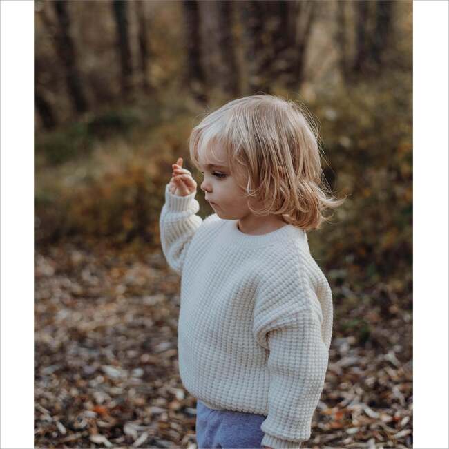 Boby Sweater, Cream - Sweaters - 3