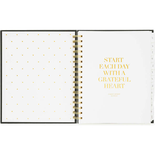 Signature Spiral Planner, Black, 2023 - Paper Goods - 2