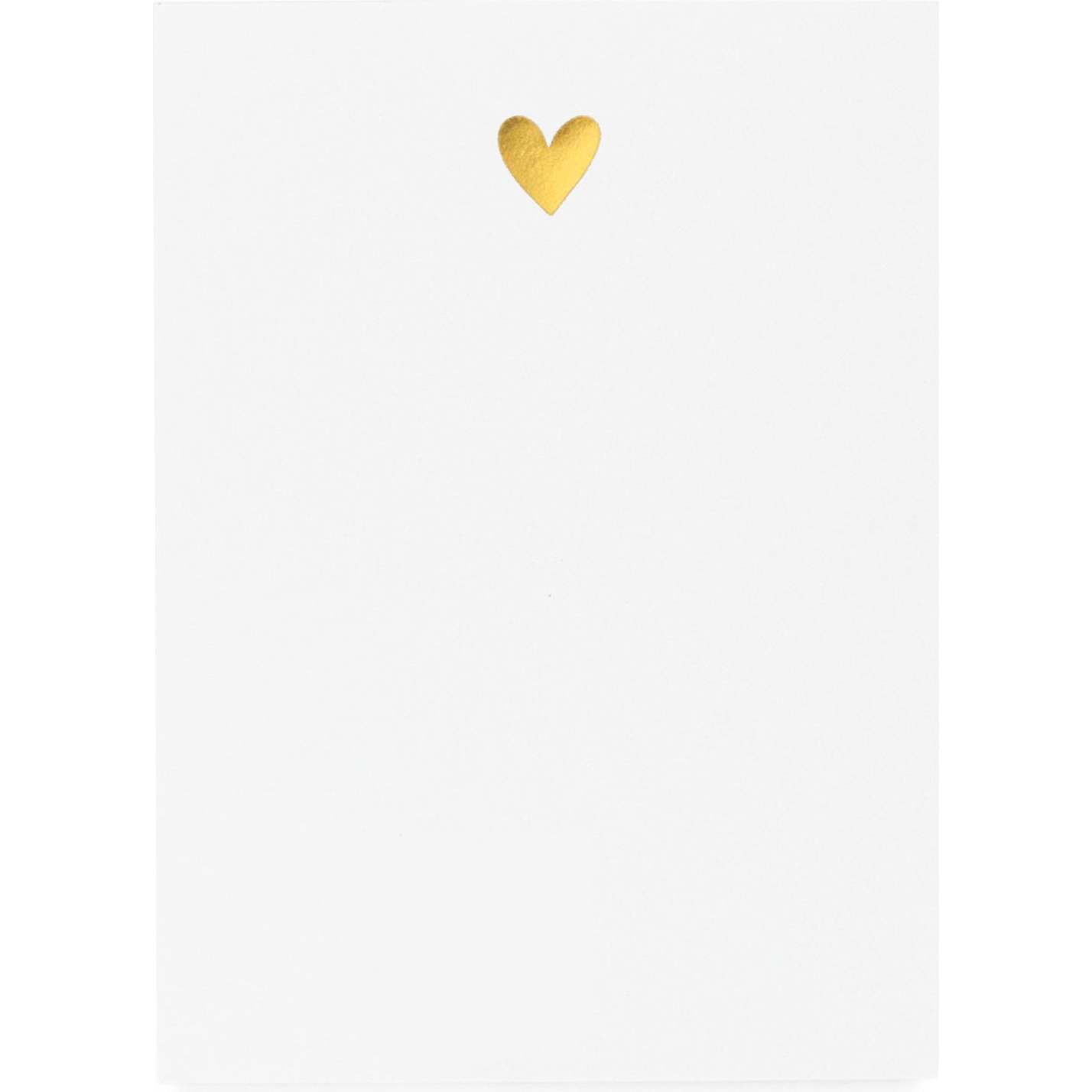 Mini Pad, Gold Heart - Paper Goods - 1