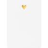 Mini Pad, Gold Heart - Paper Goods - 1 - thumbnail