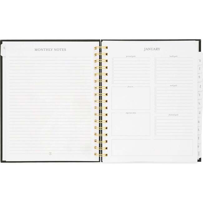 Signature Spiral Planner, Black, 2023 - Paper Goods - 5