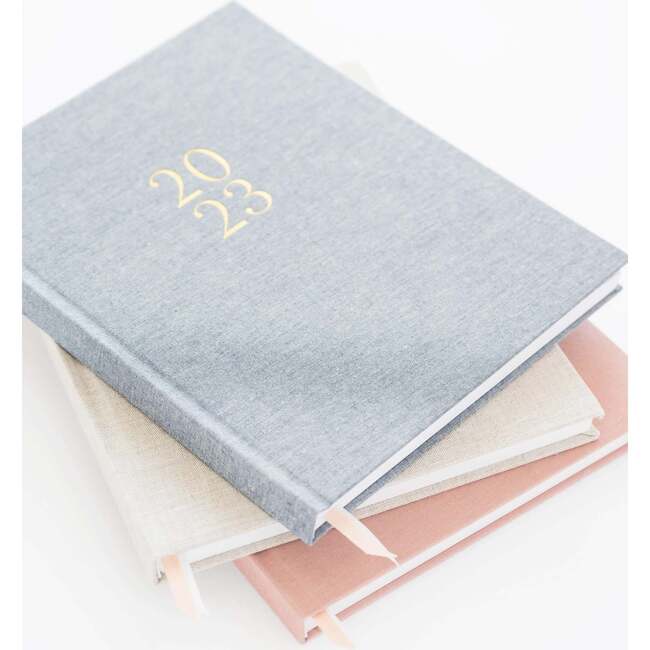 Desk Agenda, Flax, 2023 - Paper Goods - 6
