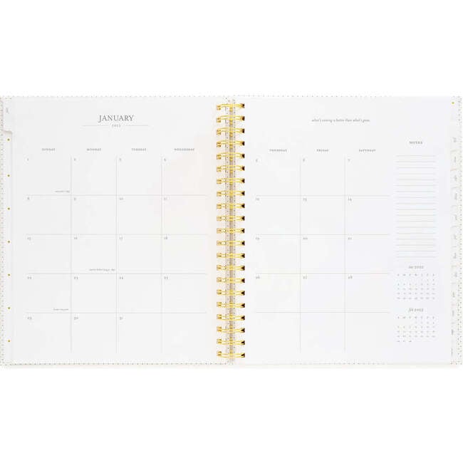 Large Daily Planner Black Pindot 2023 Sugar Paper Desk Stationery large-daily-planner-black-pindot-2023-sugar-paper-desk-stationery