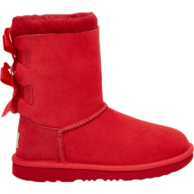 Bailey Bow Toddler Winter Boots, Red