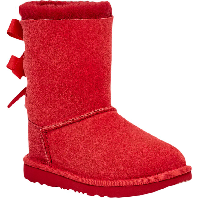 Bailey Bow Toddler Winter Boots, Red - Boots - 2