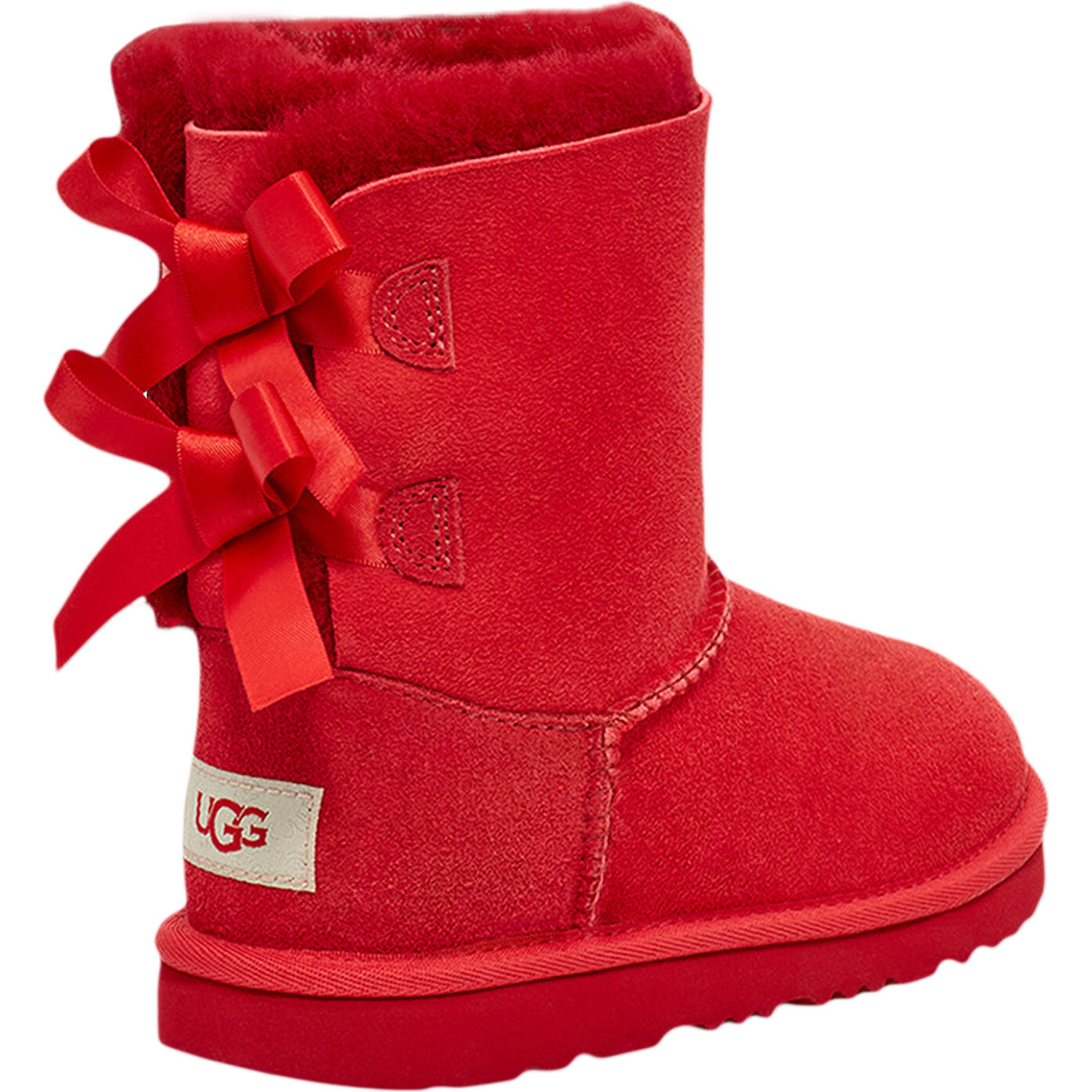 Red customizable store bailey bow uggs