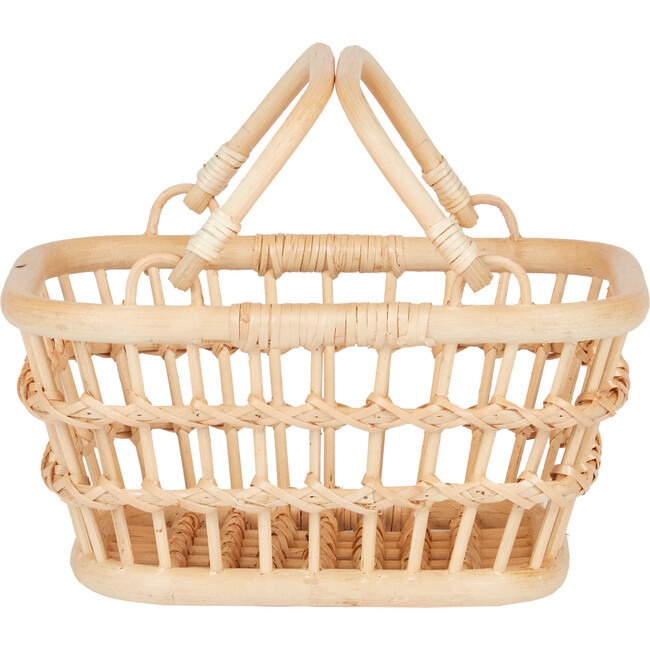 Rattan Tarry Basket, Wheat - Storage - 1