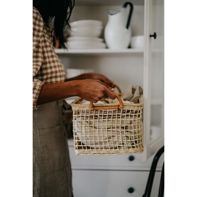 Rattan Cabouche Basket, Natural - Easter Baskets - 4