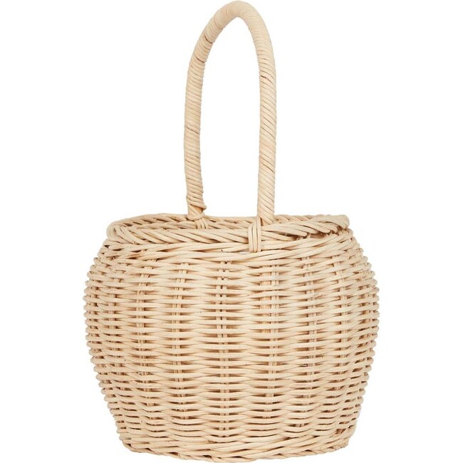 Rattan Big Berry Basket, Straw - Baskets & Bins - 3