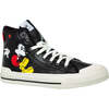 Mickey Graphic High Top Sneakers, Black - Sneakers - 1 - thumbnail