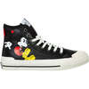 Mickey Graphic High Top Sneakers, Black - Sneakers - 2 - thumbnail