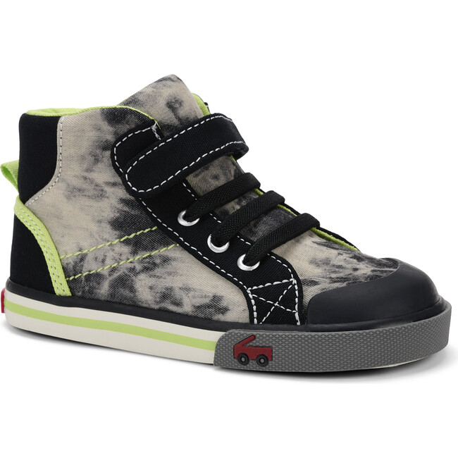 Dane Sneaker, Black Tie Dye - Sneakers - 1