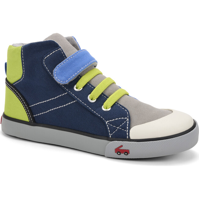 Dane Sneaker, Blue & Multi - Sneakers - 1