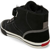 Devon Sneaker, Black Shearling - Sneakers - 2 - thumbnail