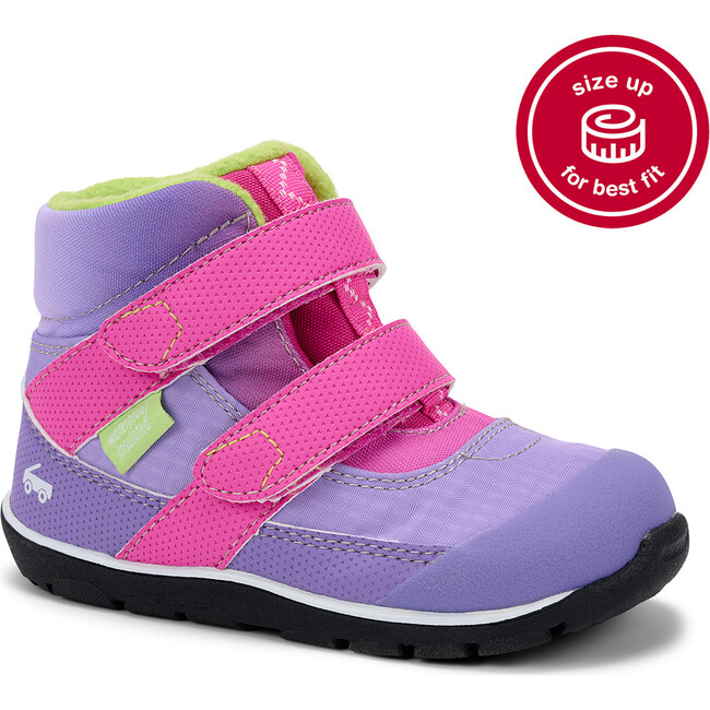 Atlas II Waterproof Insulated Boot, Purple & Gradient - Boots - 8