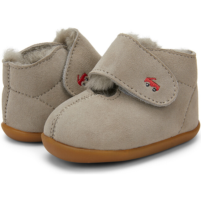 Avery First Walker, Gray Shearling - Sneakers - 7