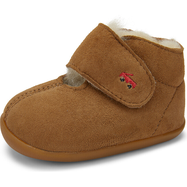 Avery First Walker, Brown Shearling - Sneakers - 6