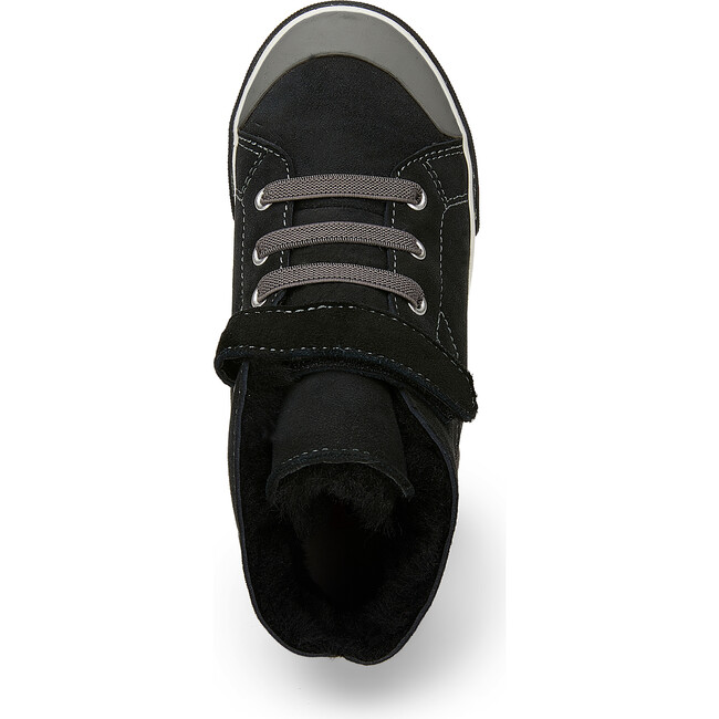 Devon Sneaker, Black Shearling - Sneakers - 4