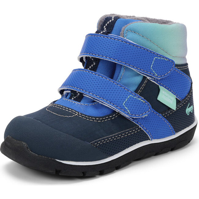 Atlas II Waterproof Insulated Boot, Navy & Gradient - Boots - 6