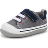 Stevie II First Walker, Gray Denim - Sneakers - 6