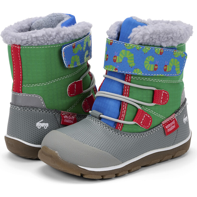 Gilman Waterproof Insulated Boot, Very Hungry Caterpillar - Boots - 7