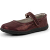 Jane II Mary Jane, Burgundy Metallic - Mary Janes - 6