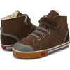 Devon Sneaker, Brown Shearling - Sneakers - 7