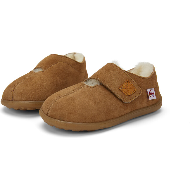 Colby Slipper, Brown Shearling - Slippers - 5