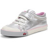 Kristin Sneaker, Silver & Pink - Sneakers - 6